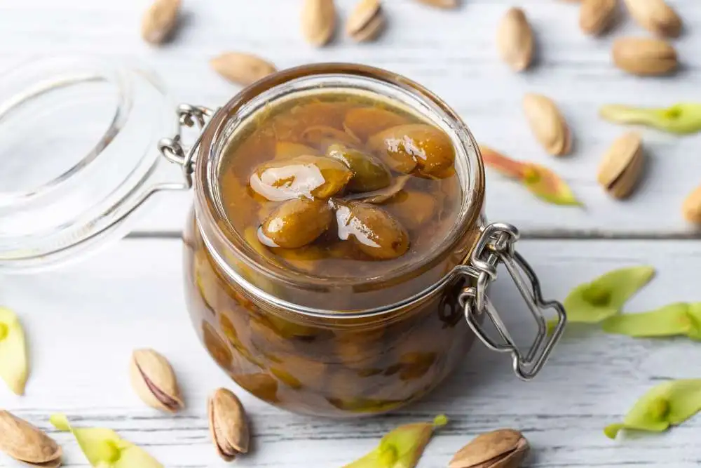 مربای پوست پسته