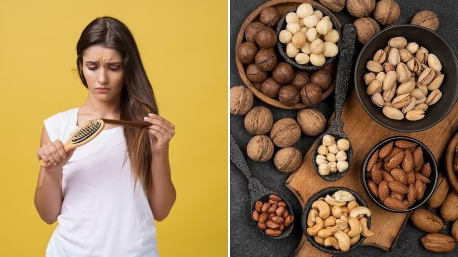 بهترین آجیل برای تقویت مو