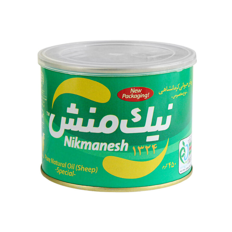 روغن حیوانی گوسفندی نیک منش 450 گرمی