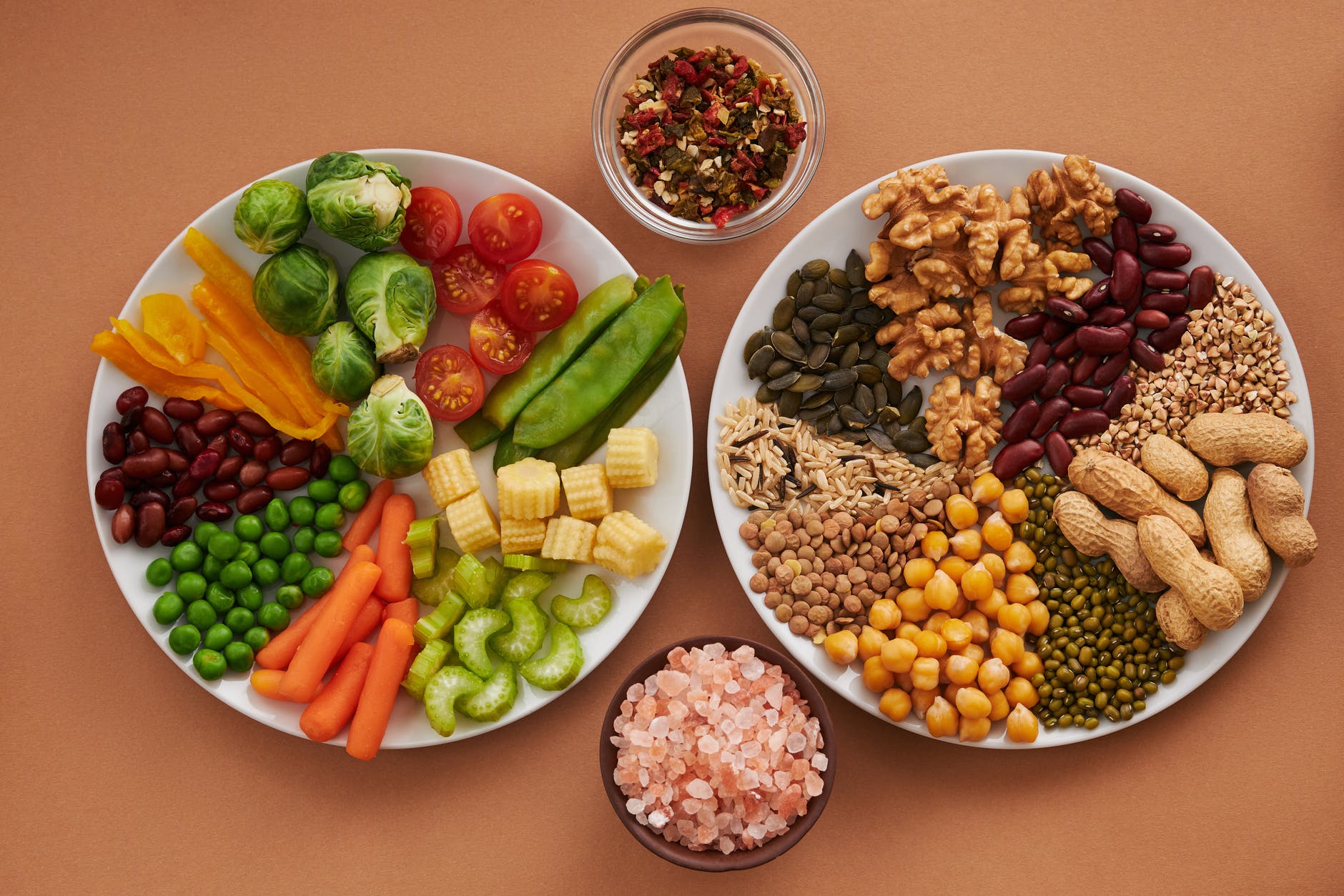 آجیل برای رژیم گیاهخواری