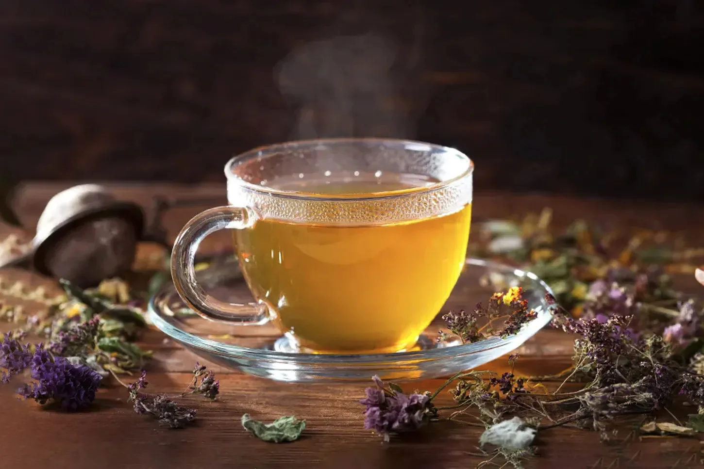دمنوش ترکیبی گل‌ها و میوه‌ها برای کاهش ضد استرس