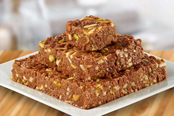 طرز تهیه حلوا ارده با خرما