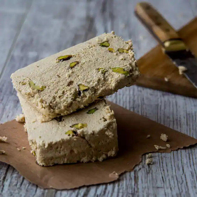 طرز تهیه حلوا ارده خانگی به روش سنتی