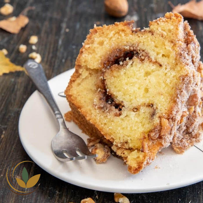 طرز تهیه کیک دارچینی با مغز گردو یا بادام؛ اسفنجی و خوشمزه