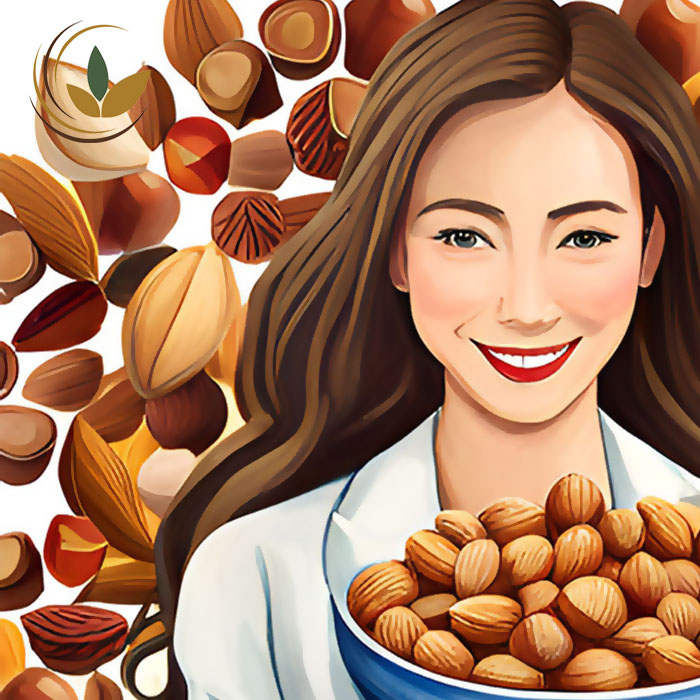خواص چهار مغز برای زنان