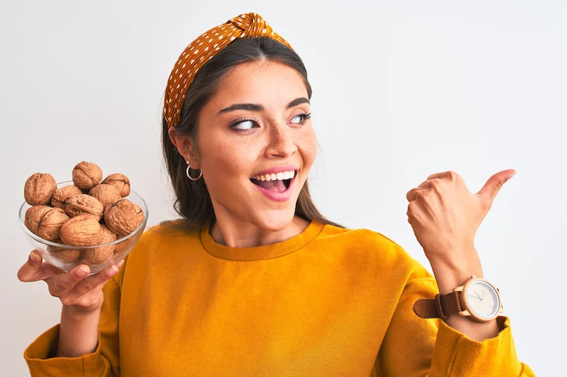 بهترین زمان خوردن آجیل برای چاقی صورت