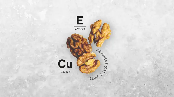 ویتامین در گردو و اثرات آن بر سلامت