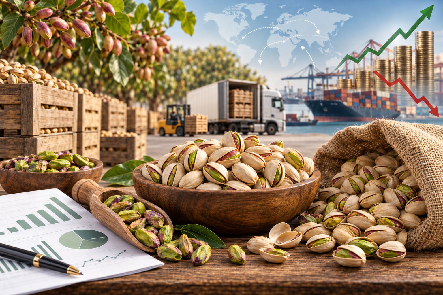 ۵ راهکار ساده برای افزایش قیمت پسته در بازار
